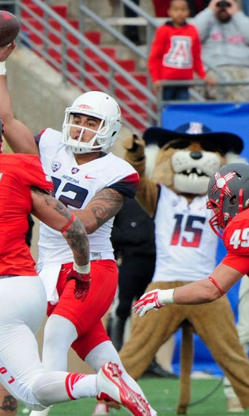 Arizona holds off pesky New Mexico in New Mexico Bowl